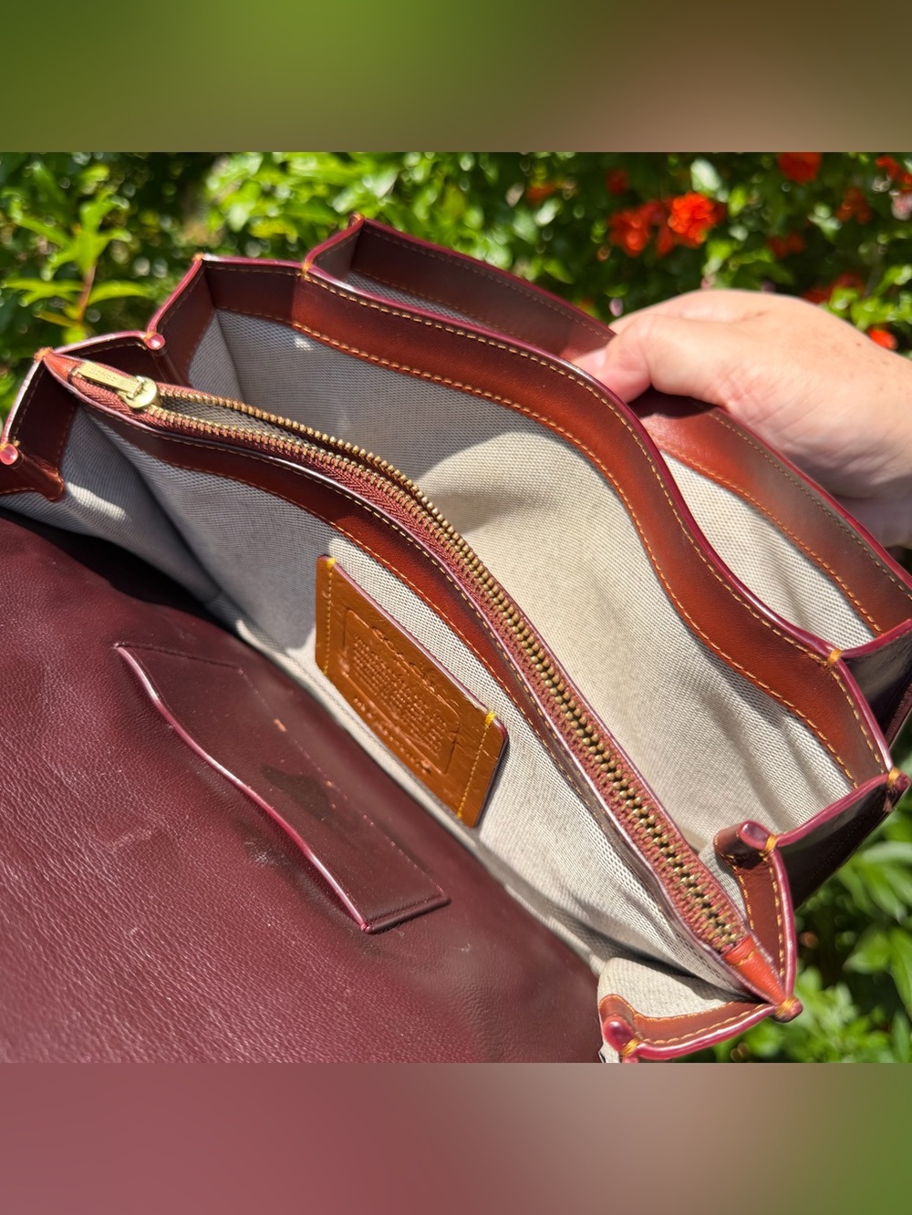 Coach Riley In Signature Canvas With Tea Rose 31070 - Picture 13 of 14